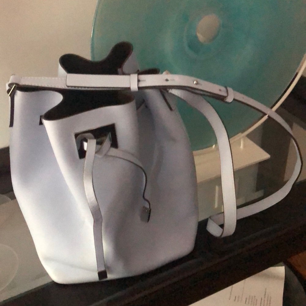 Light blue crossbody